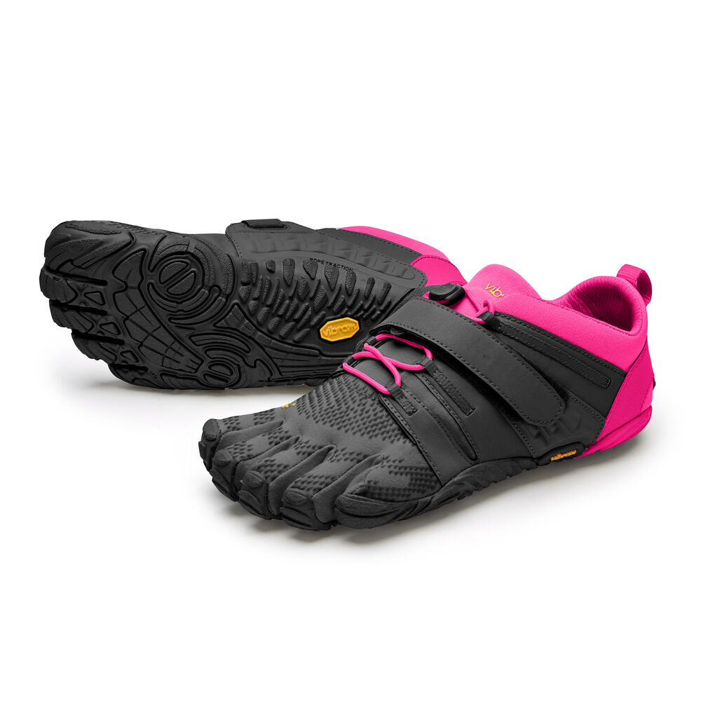 Vibram Fivefingers V-Train 2.0 Bayan Spor Ayakkabı Siyah/Pembe,DQ4586291